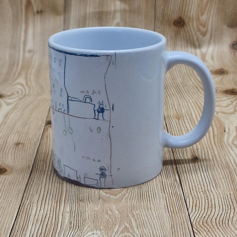 Mok - mok met kindertekening