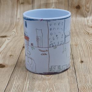 Mok - mok met kindertekening